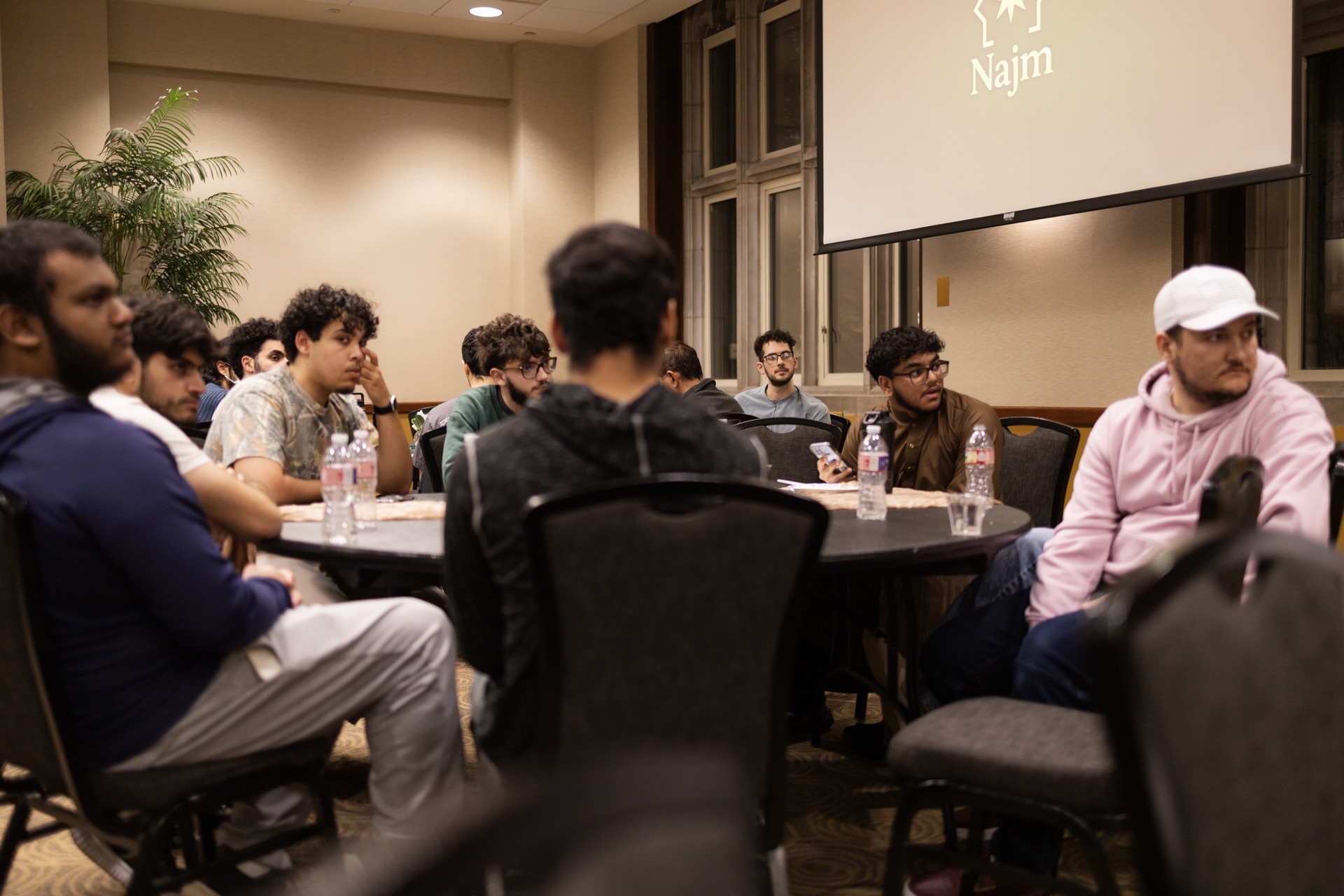 Community gathering at Ramadan event